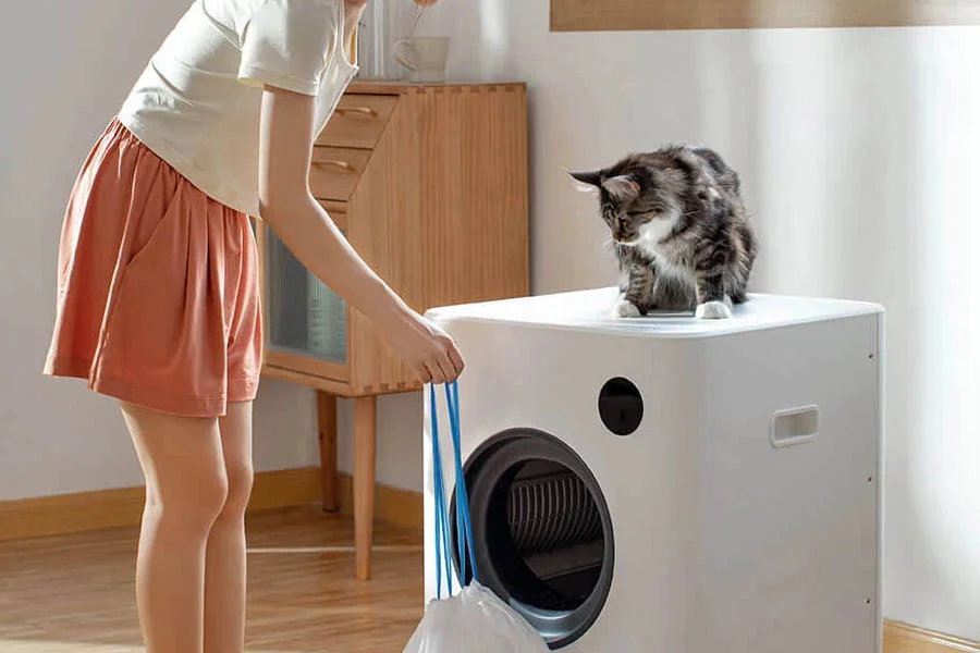 cat litter box for multiple cats